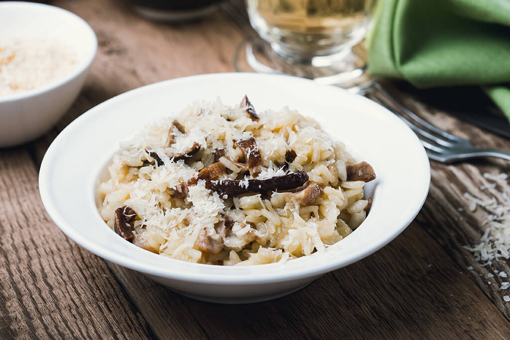 Risotto trufado