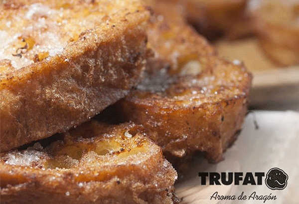 Torrijas de trufa negra